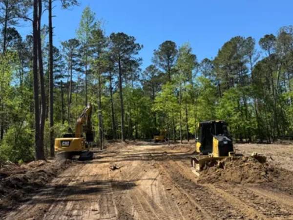 Ivey Site Solutions Forestry Mulching Service.